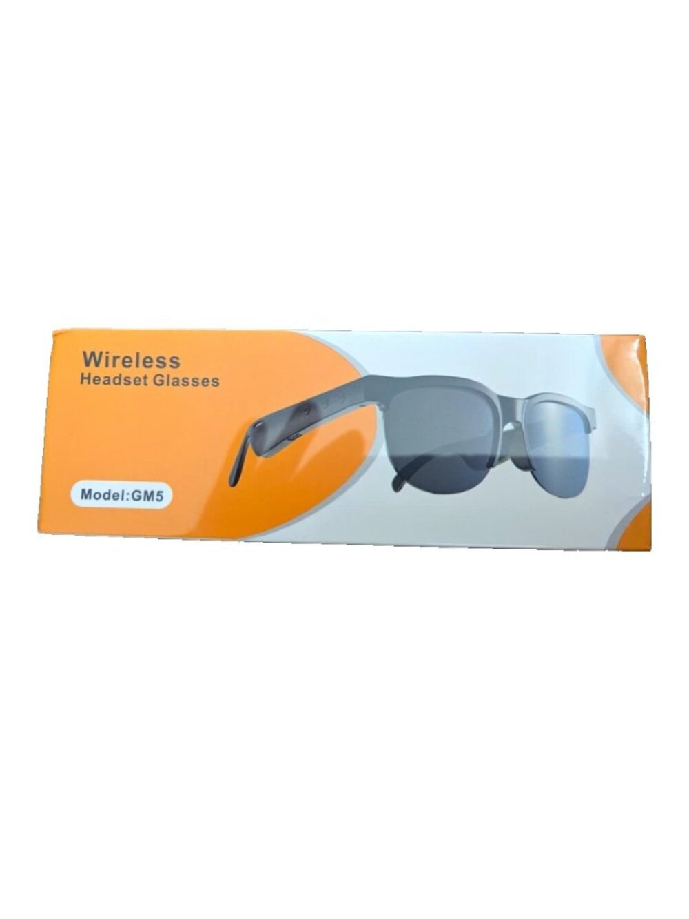 Wireless Headset Glasses Model GM5 with Wireless Connectivity Built in Mike